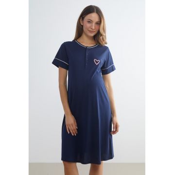 Rochie lejera cu nasturi