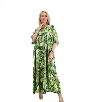 Rochie Lunga de Vara din saten Iza 2