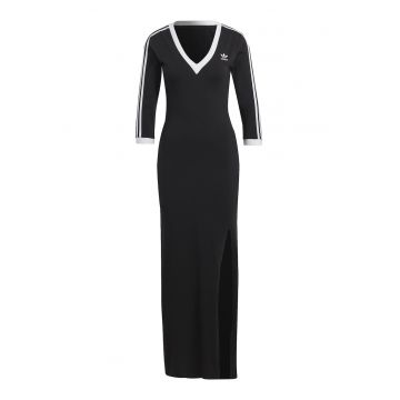 Rochie maxi cu model cu slit Adicolor Classics