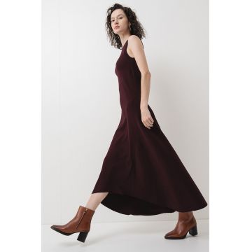 Rochie maxi din amestec de bumbac organic Gia