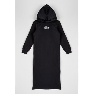 Rochie midi cu gluga Dyla