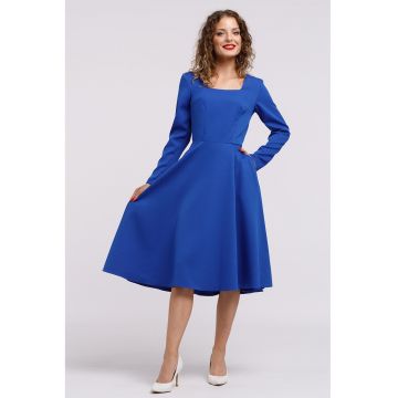 Rochie midi evazata