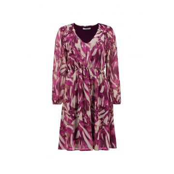 Rochie midi evazata