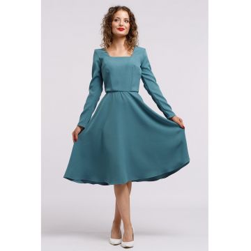 Rochie midi evazata