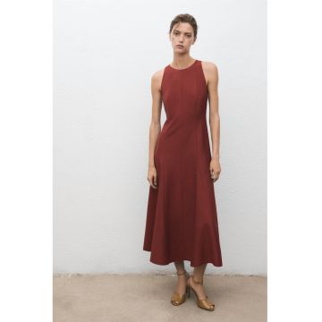 Rochie midi fara maneci
