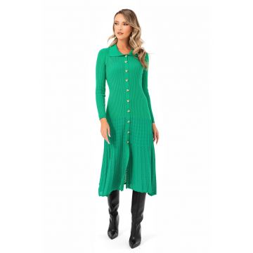 Rochie midi striata