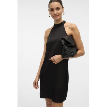 Rochie mini cu decolteu halter