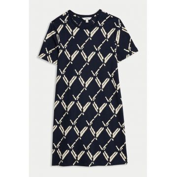Rochie mini cu imprimeu grafic