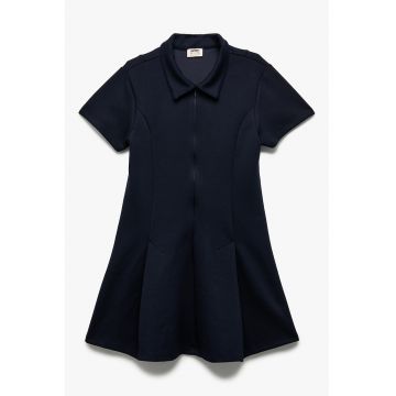 Rochie polo cu terminatie evazata