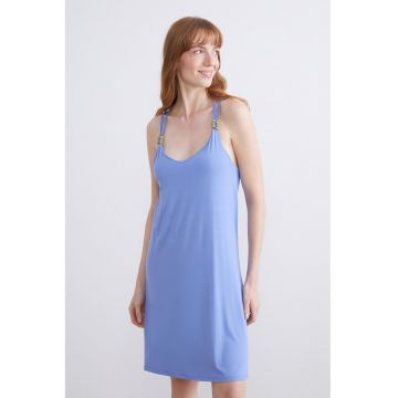 Rochie scurta cu model uni
