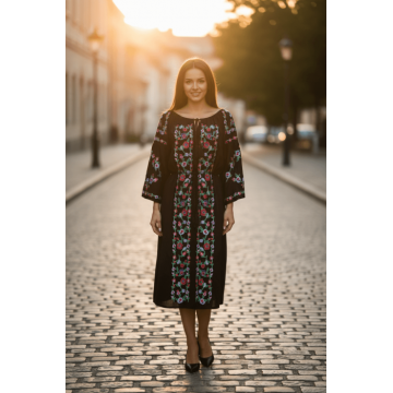 Rochie Traditionala cu broderie Dafina 3