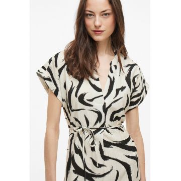 Rochie-tunica cu cordon asortat