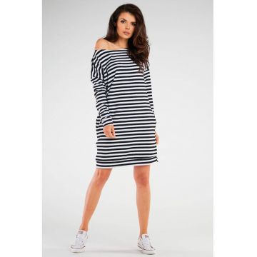Rochie casual cu maneci lungi