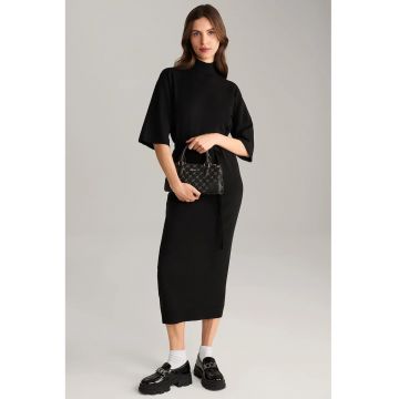 Rochie cu guler inalt