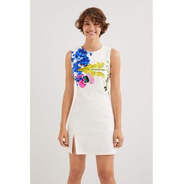 Rochie cu slit lateral - fara maneci