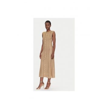 Rochie dama  58675 CANAPE - Viscoza/Poliester - Bej