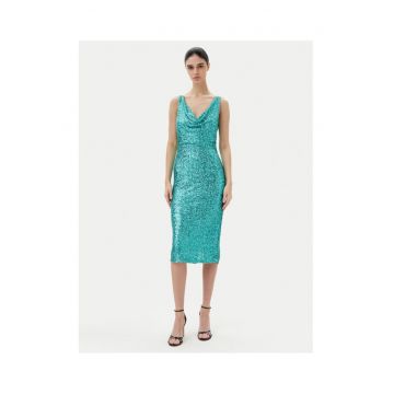 Rochie dama  CFC0123778003 - Poliester - Verde - Verde