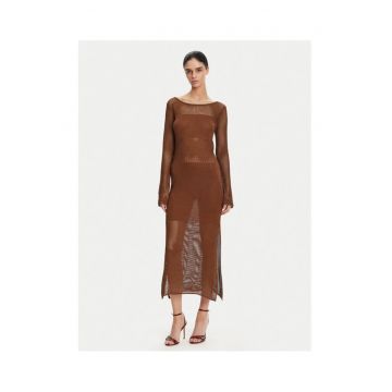 Rochie dama  FS25SD5004K514O7 - Viscoza/lurex - Maro - Maro