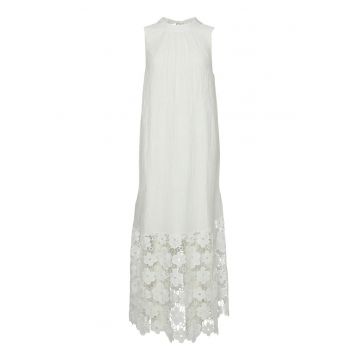 Rochie de vara dama  26037703 - Lyocell/Poliamida - Alb