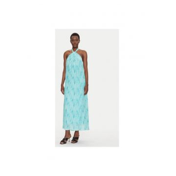 Rochie de vara dama  FS25SD3006W422J3 - Viscoza -Albastru deschis