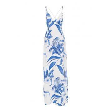 Rochie lunga cu motiv floral Marciano -