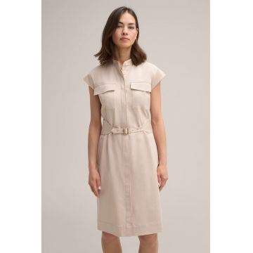 Rochie midi - cu curea in talie