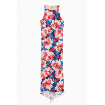 Rochie midi cu model floral
