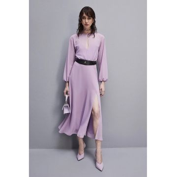 Rochie midi cu spatele gol