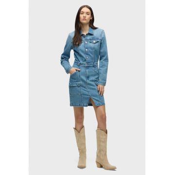 Rochie mini din denim
