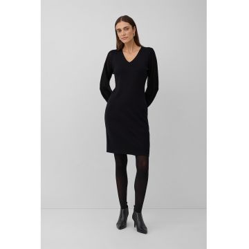 Rochie cambrata cu decolteu in V