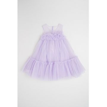 Rochie combi fara maneci