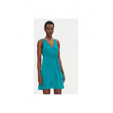 Rochie dama  241-ROSVAL - Poliester - 34 EU - Turcoaz