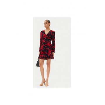 Rochie dama  251-RCRUSH.F - Poliester - Negru