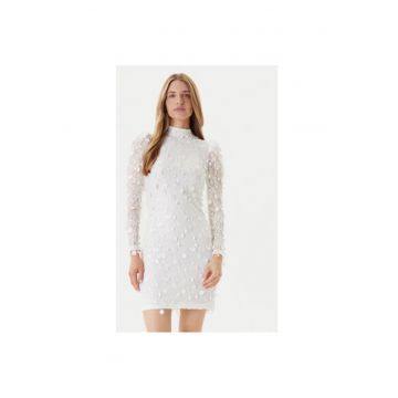 Rochie dama  26030914 - Poliester - Alb