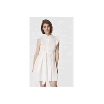 Rochie dama -  302138340 - Bumbac - Alb