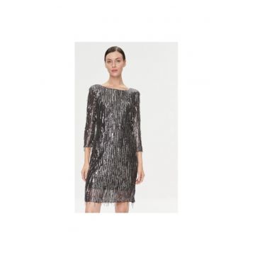 Rochie dama -  303666514 - Poliester - XS INTL - Negru