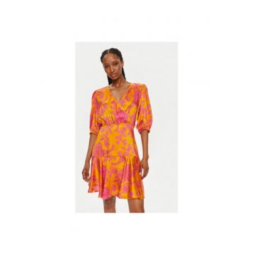 Rochie Dama -  303920166 - Poliester - Portocaliu