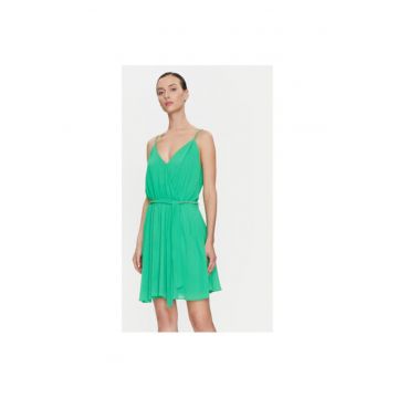 Rochie dama -  303920227 - Poliester/Poliester reciclat - Verde
