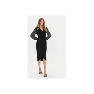 Rochie dama -  304216701 - Poliester - Negru