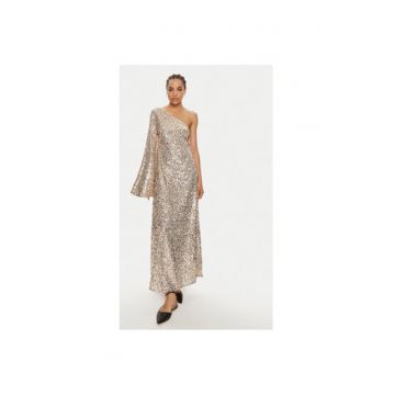Rochie dama -  304471414 - Poliester reciclat - Auriu