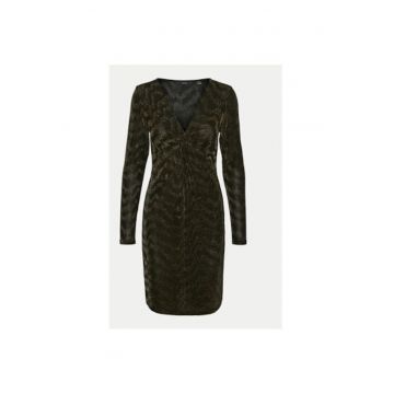 Rochie dama -  304520044 - Poliamida/Fibre metalice - Maro