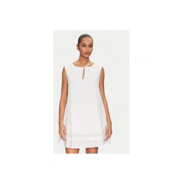 Rochie Dama -  305002129 - Bumbac organic - Alb