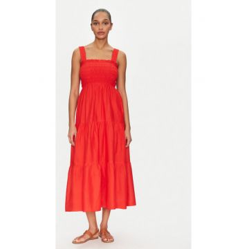 Rochie dama -  305002143 - Bumbac organic - Portocaliu