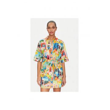 Rochie dama -  305002327 - In/Viscoza - Multicolor
