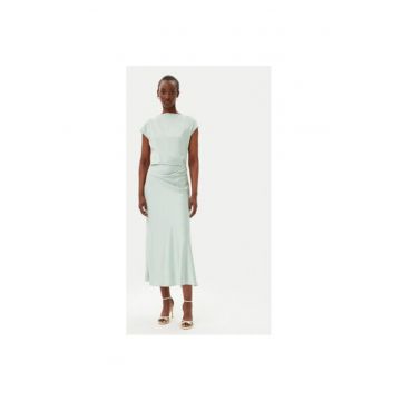 Rochie dama  AEAOJBA - Poliester - Verde