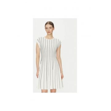 Rochie dama  DD4J8E21 - Rayon/Nylon - Bej