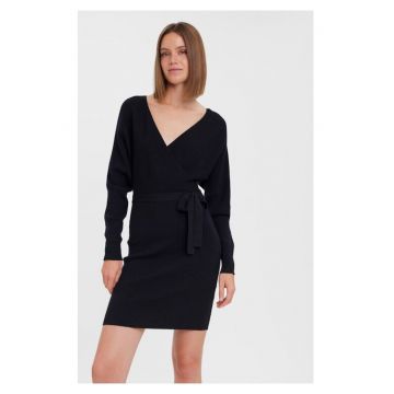 Rochie dama -  Negru - Viscoza -
