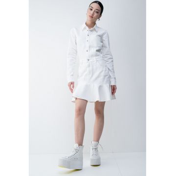 Rochie de denim din amestec de bumbac organic