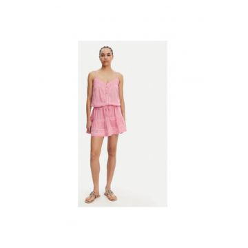 Rochie de vara dama  KELLY - Bumbac - Roz