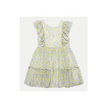 Rochie de vara fete Abel Lula - 5046 - Poliester/Elastan - 14 ani - Verde
